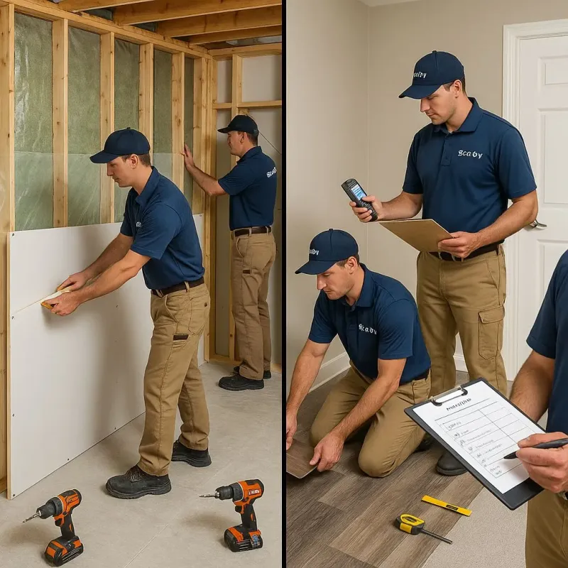 Repairs and Reconstruction process in Waverly, TN